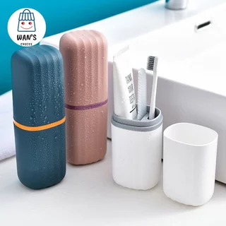 กล่องเก็บแปรงสีฟันยาสีฟันแบบพกพาได้ มี3สีให้เลือก เหมาะสำหรับการเดินทาง ช่วยรักษาความสะอาด