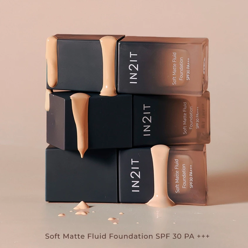 IN2IT รองพื้น Soft Matte Fluid Foundation SPF30 PA+++ thumbnail 3