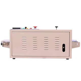 เครื่องซีลสายพาน FR900มีพิมพ์วันที่ EXP,MFG,LOT เครื่องซีลถุงเเละซองอัตโนมัติFR900 เครื่องซีลสายพาน