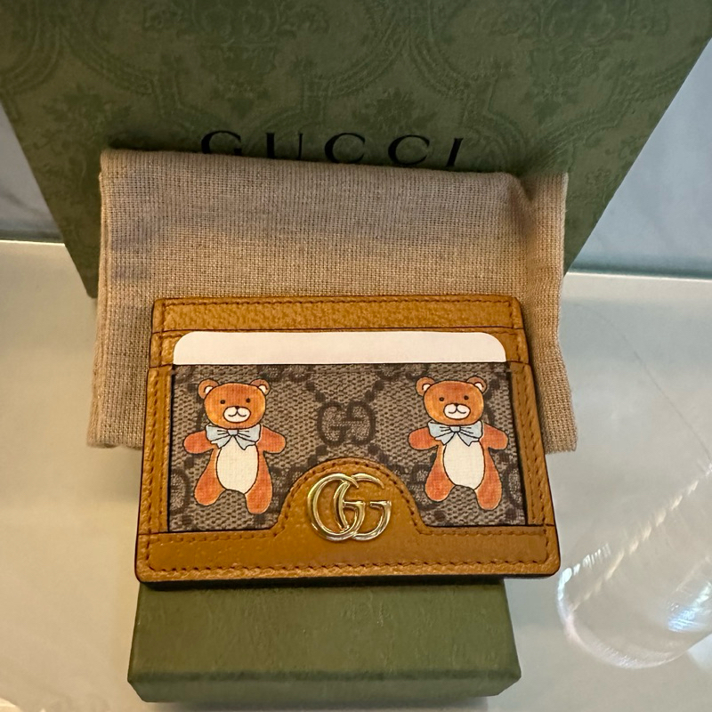 Like new Gucci x Kai card holder limited