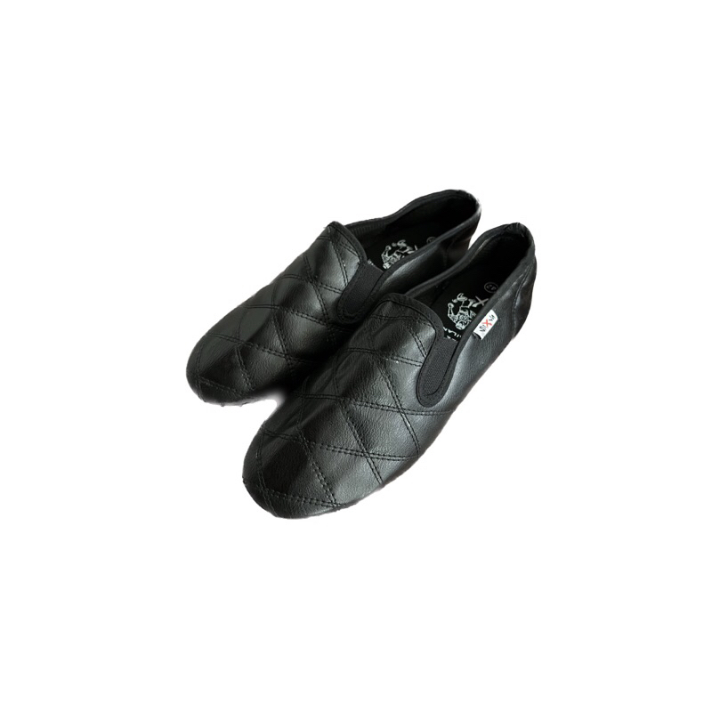 รองเท้ากังฟูหนังเทียมเย็บลอน 36-44 บุฟองน้ำข้างใน นุ่ม ใส่สบาย รองเท้าพยาบาล-คุณครู รุ่น456