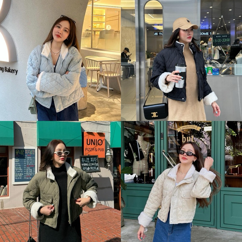 Malimays Fluffy Jacket: รีวิวแจ็คเก็ตกันหนาวทอลายตาราง อบอุ่น มีสไตล์