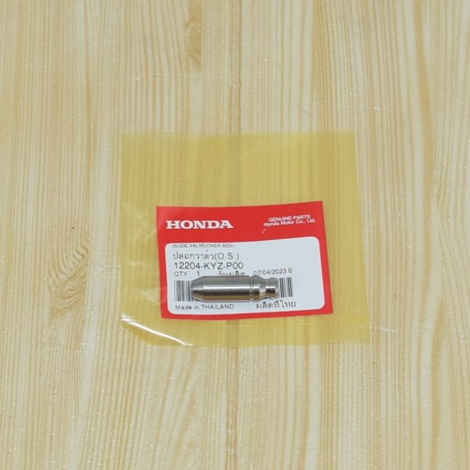 หลอดวาล์ว(โต10.58 ยาว34.86 รูใน4.86) เวฟ125i วาฬ ปี12-20 แท้ศูนย์ฮอนด้า ราคา/1ชิ้น 12204-KYZ-P00
