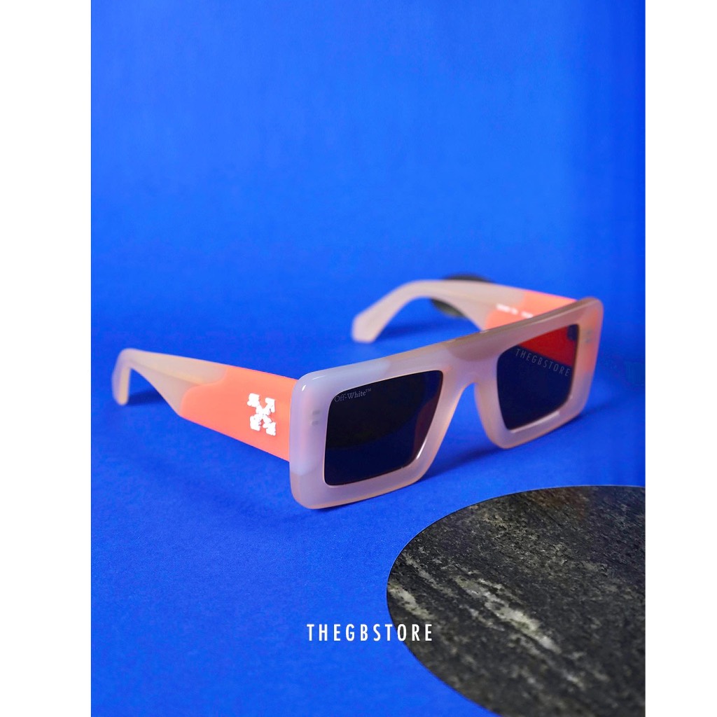 แว่นกันแดด Off-White ™︎ SEATTLE Sand OERI069 / ตัวแทนจำหน่าย Off-White ™︎ EYEWAER เป็นทางการ