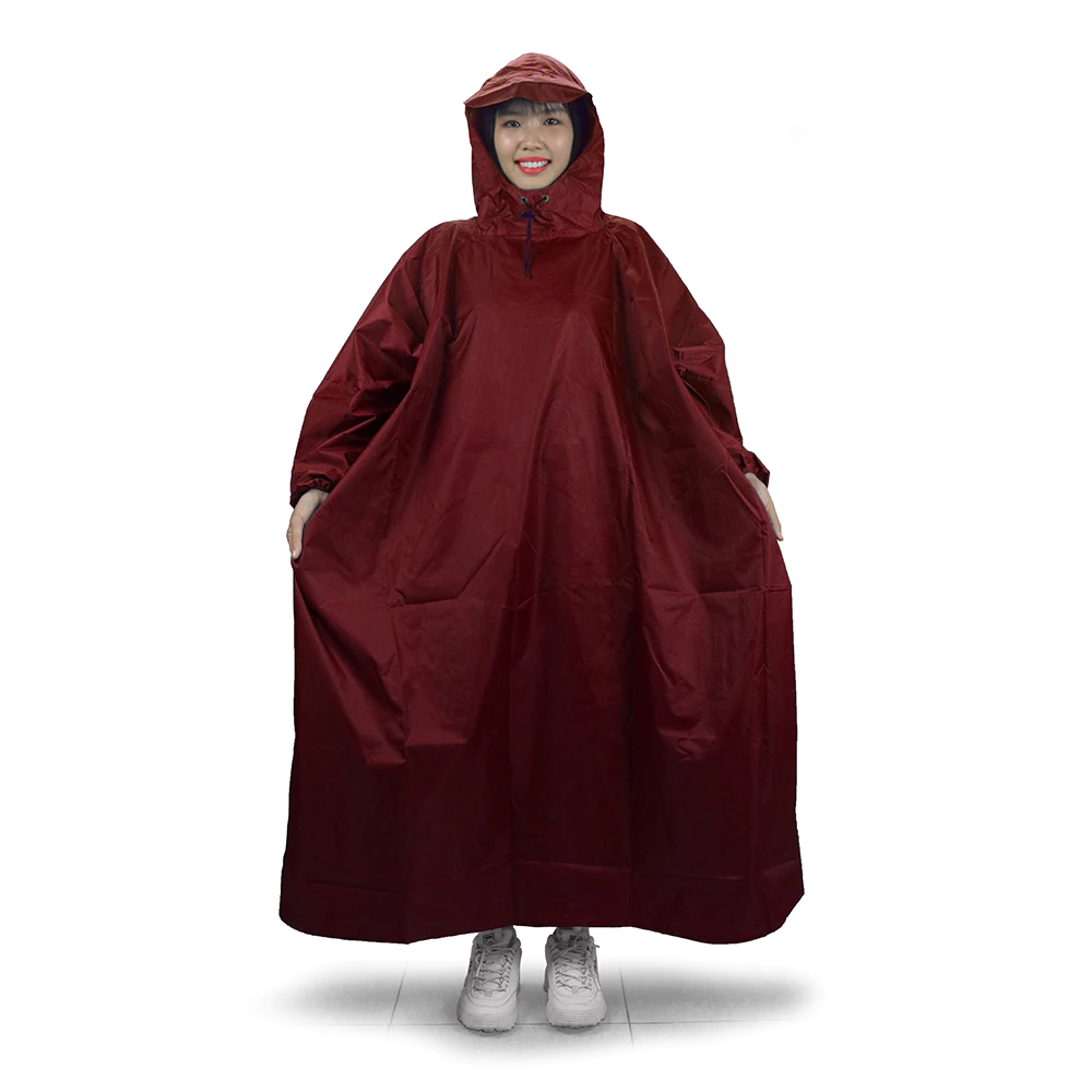 raincoat ชุดกันฝนผู้ใหญ่ ไซส์ใหญ่พิเศษ น้ำไม่เกาะ ผ้าหนา ขี่มอเตอร์ไซค์ thumbnail 9