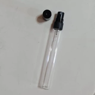 【M&P】ขวดสเปร์ยแก้วเปล่า ฝาพลาสติกใส ดำ ขาว 10ml ขวดเสปร์ยสำหรับพกพา
