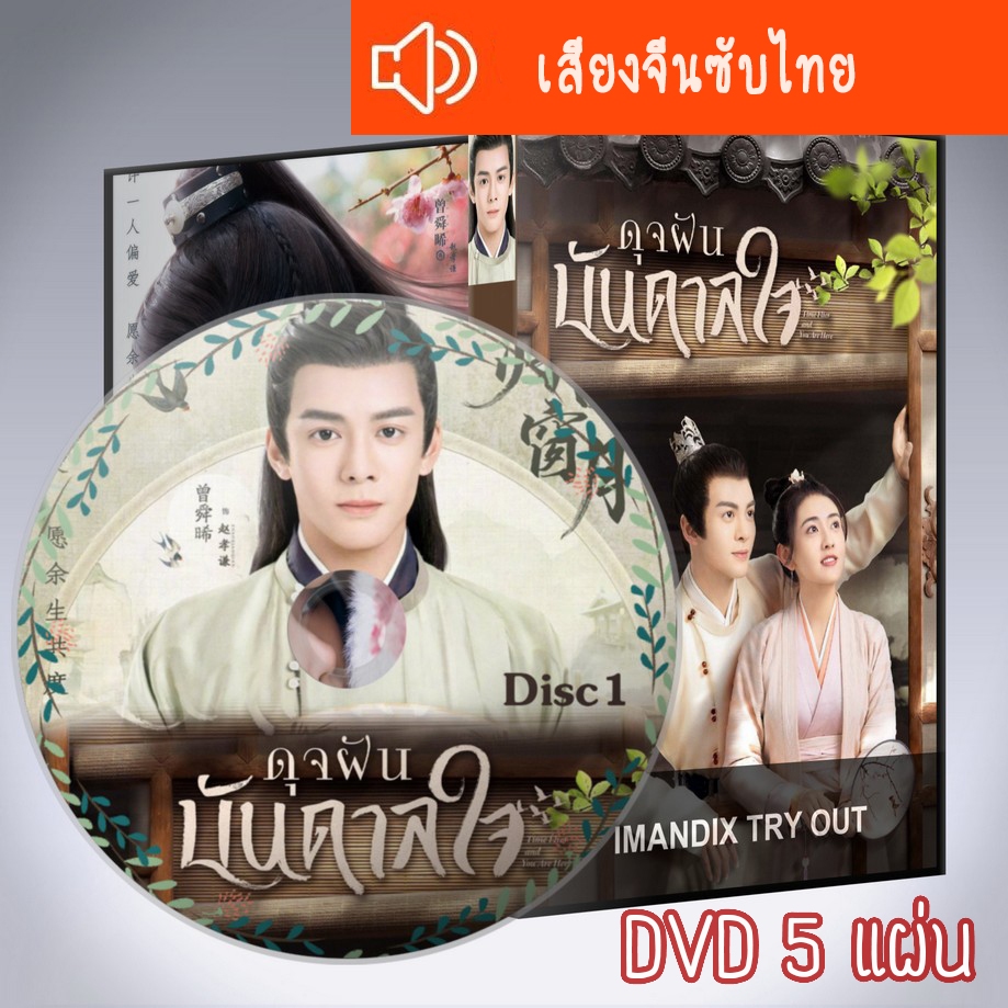 ซีรี่ส์จีน ดุจฝันบันดาลใจ Time Flies and You Are Here DVD 5 แผ่น เสียงจีนซับไทย