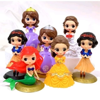 โมเดลเจ้าหญิง เจ้าหญิงดิสนีย์ รุ่นพลาสติกเบา / รุ่นPVC