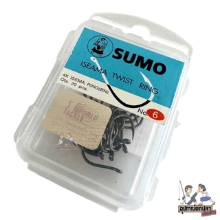 ตัวเบ็ด SUMO ป้ายฟ้า 4X เบอร์ 6-20