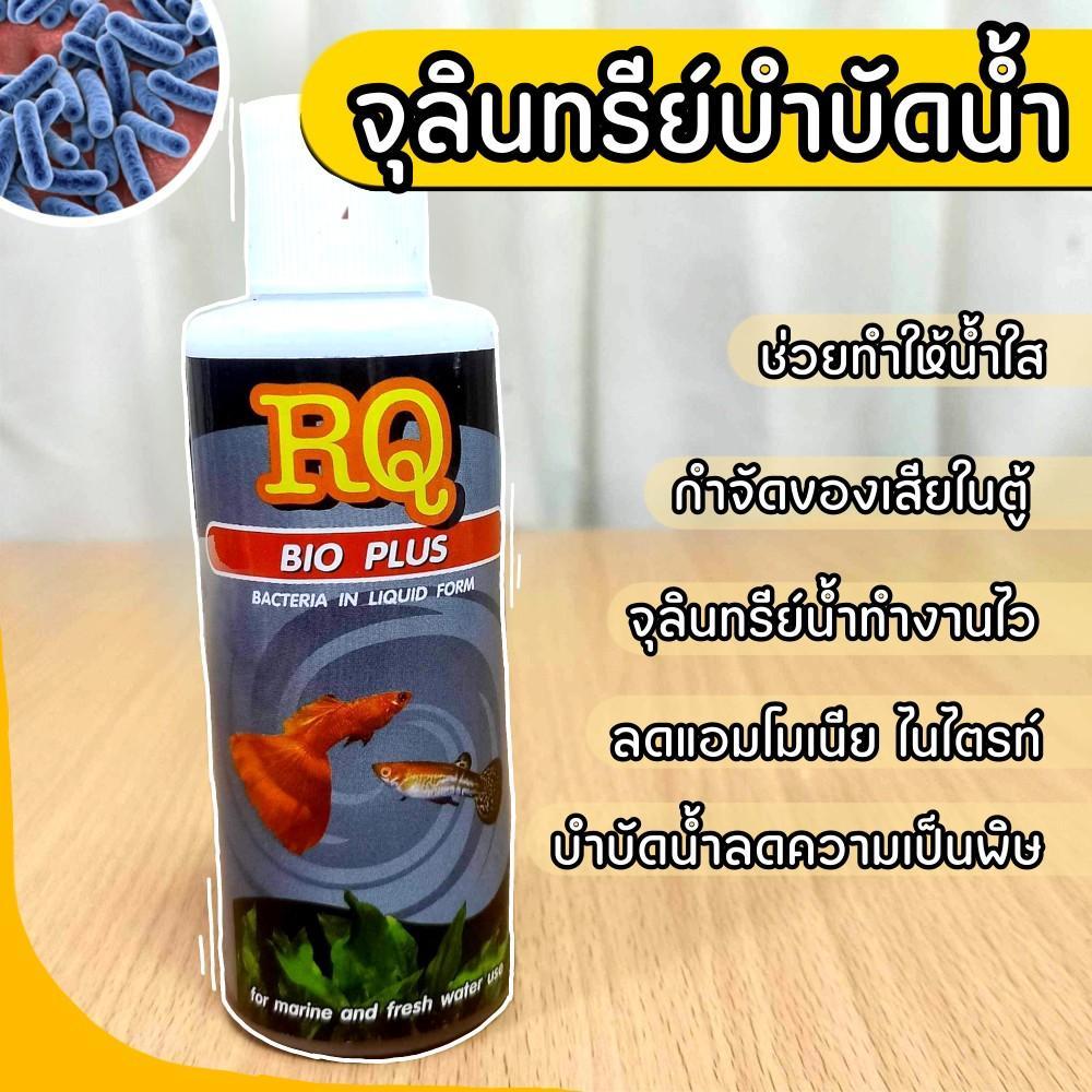 RQ-bio plus จุลินทรีย์ ย่อยสลายของเสียในตู้ปลา