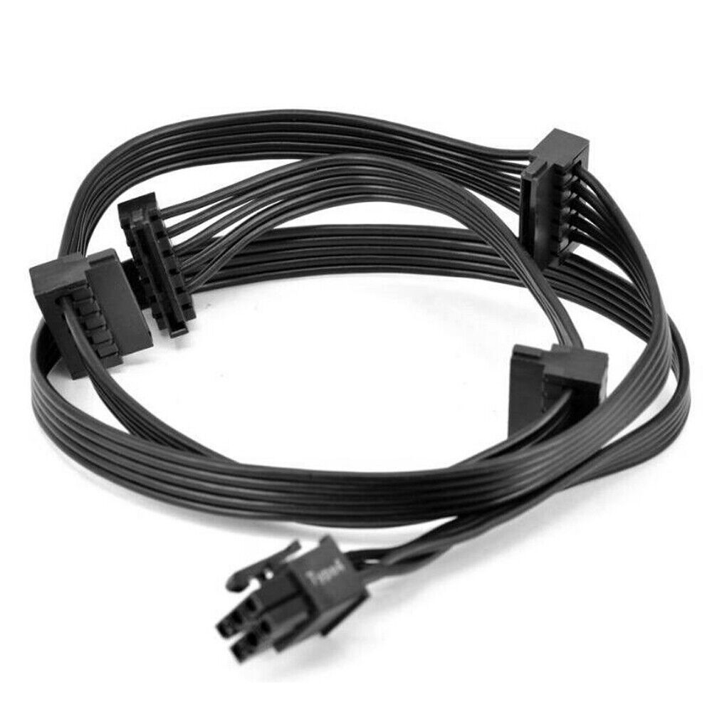 สายไฟ Corsair 6pin to Sata 4 Connector