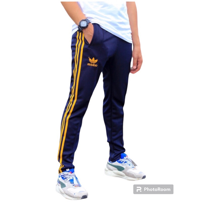 กางเกงวอมเนื้อผ้าดีทรงเดฟโลโก้ปักโลโก้กระเป๋าซิปข้าง2 ผ้าcotton หนานุมกาํลังดียืดผ้าสวมใส่สบายใส่ได้ทั้งผู้ชายและผู้หญิง