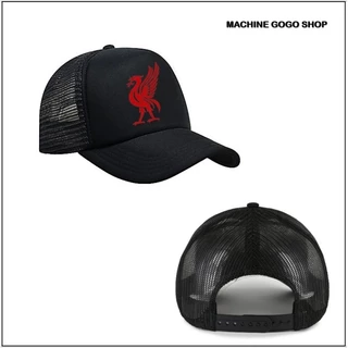 หมวกตาข่าย หงส์แดง LIVERPOOL Fans Club LFC หมวกแชมป์ ขนาดสําหรับผู้ใหญ่ หมวกปรับขนาดได้้