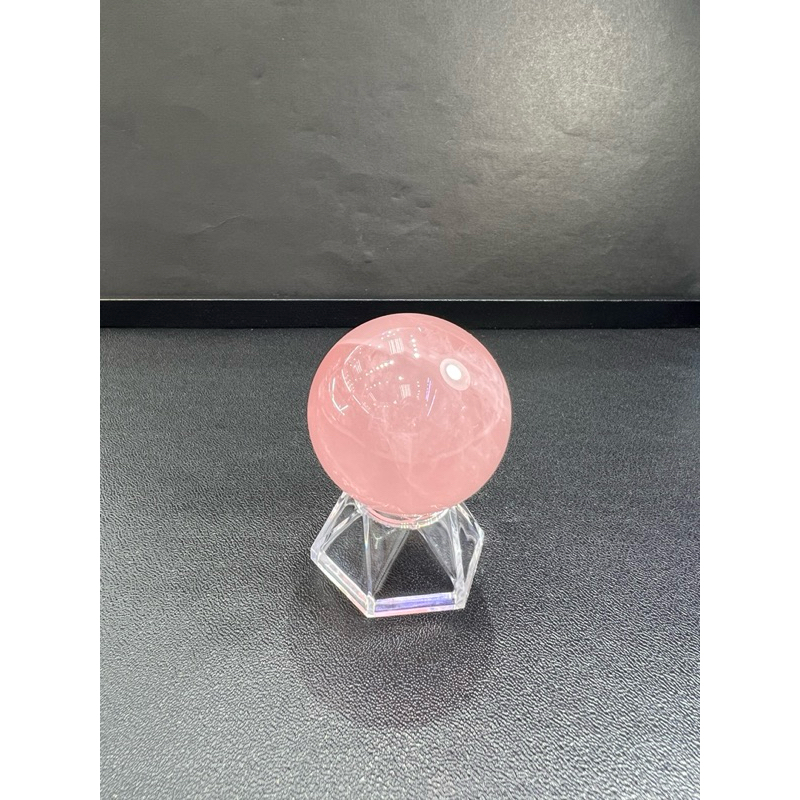 Madagascar Rose Quartz Sphere 45mm