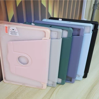 เคสฝาพับ Samsung Tab case S6 lite A8 S10+ S9 S7+ S8 + 360° เรือนหมุนได้ วัสดุอะคริลิ เคส Galaxy S9+ S9 FE tab s10 fe+