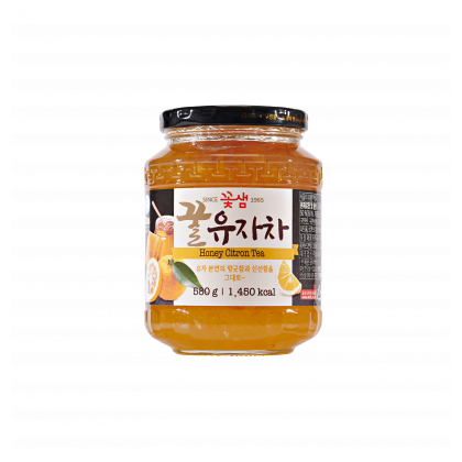 ชาส้มผสมน้ำผึ้งเกาหลี ตรากดแซม KKOH SHAEM Honey Citron Tea  꽃샘 꿀유자차 - รูปที่ 2