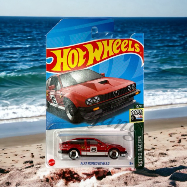 Hotwheels Alfa Romeo GTV6 3.0 (Red and No6)