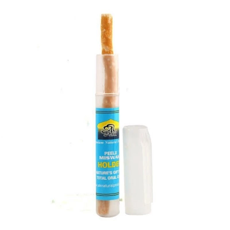 (Miswak)ไม้มิสวากขาว/ไม้ขัดฟัน/ไม้แฟรงฟันสมุนไพร(พร้อมกล่องใส่ พกพาสะดวก)