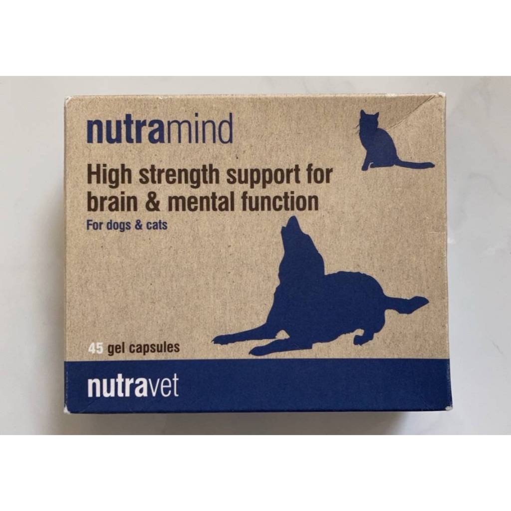 Nutravet Nutramind อาหารเสริมบำรุงสมองสุนัข บำรุงประสาทสุนัข อาหารเสริมบำรุงสมองแมว บำรุงประสาทแมว