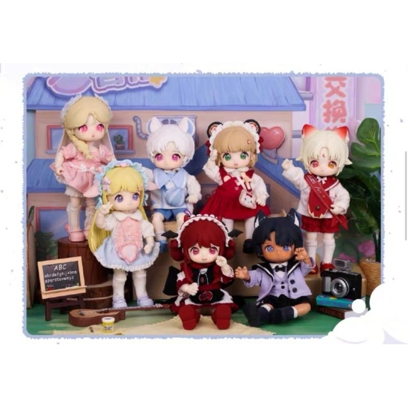 [พร้อมส่ง-ระบุตัว]-NAGI Exchange Student BJD Blind Box Series