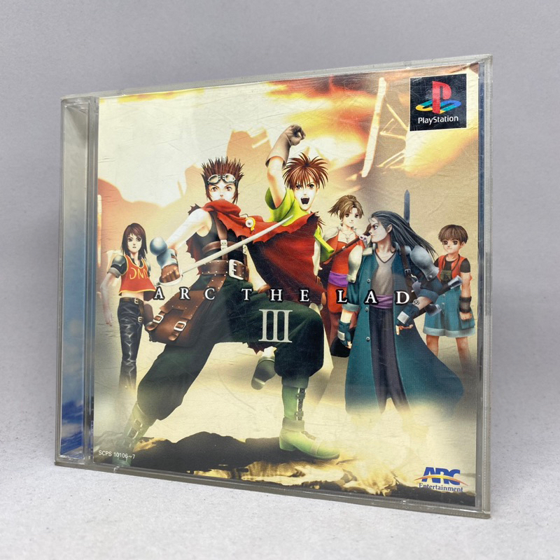 *Arc The Lad III (PS1) | PlayStation Original CD Game Japan | Japanese | ใช้งานปกติ