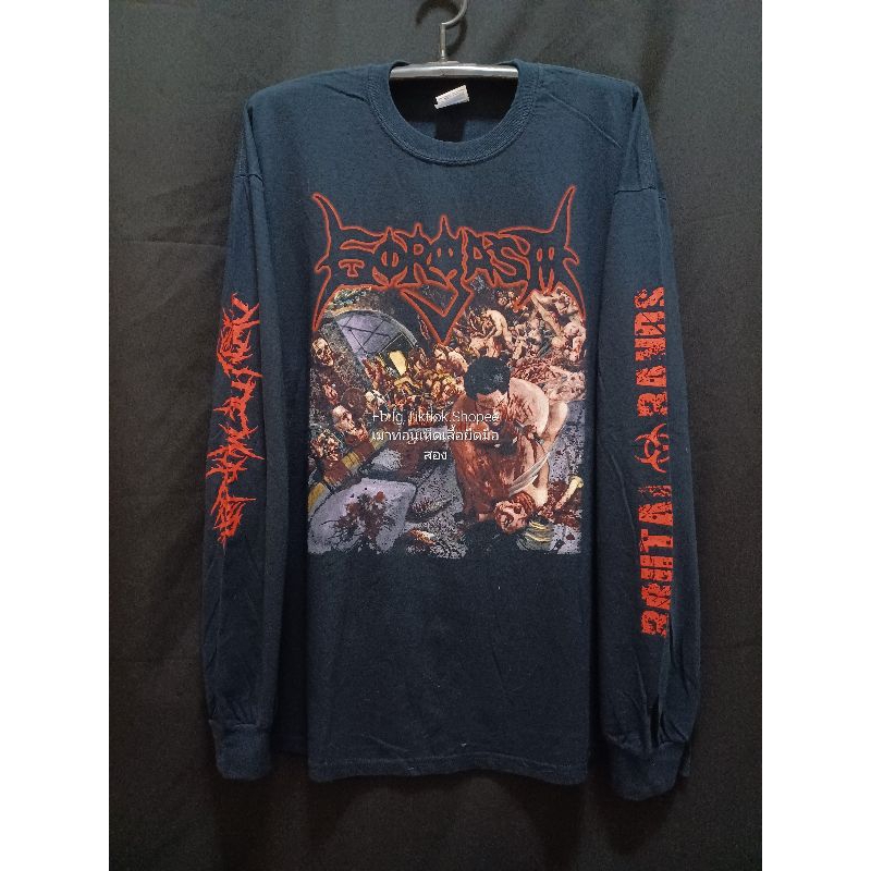 เสื้อวง Gorgasm มือหนึ่ง ลิขสิทธิ์แท้ (brutal death metal)