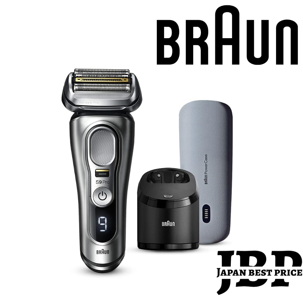 BRAUN 9477cc-v รุ่นTOP เครื่องโกนหนวด+เคสชาร์จไฟ Series 9Pro Washer+ChargingTravelCase2022 Braun 945