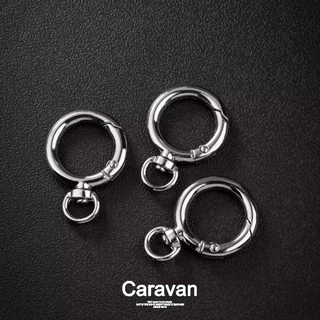 Caravan Crew Keychain keyring Snap Clip พวงกุญแจเท่ๆ ห่วงพวงกุญแจ