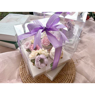 กล่องคัพเค้ก มี2,4,6,9,12 หลุม แบ่งขาย 1 ใบ พร้อมส่ง