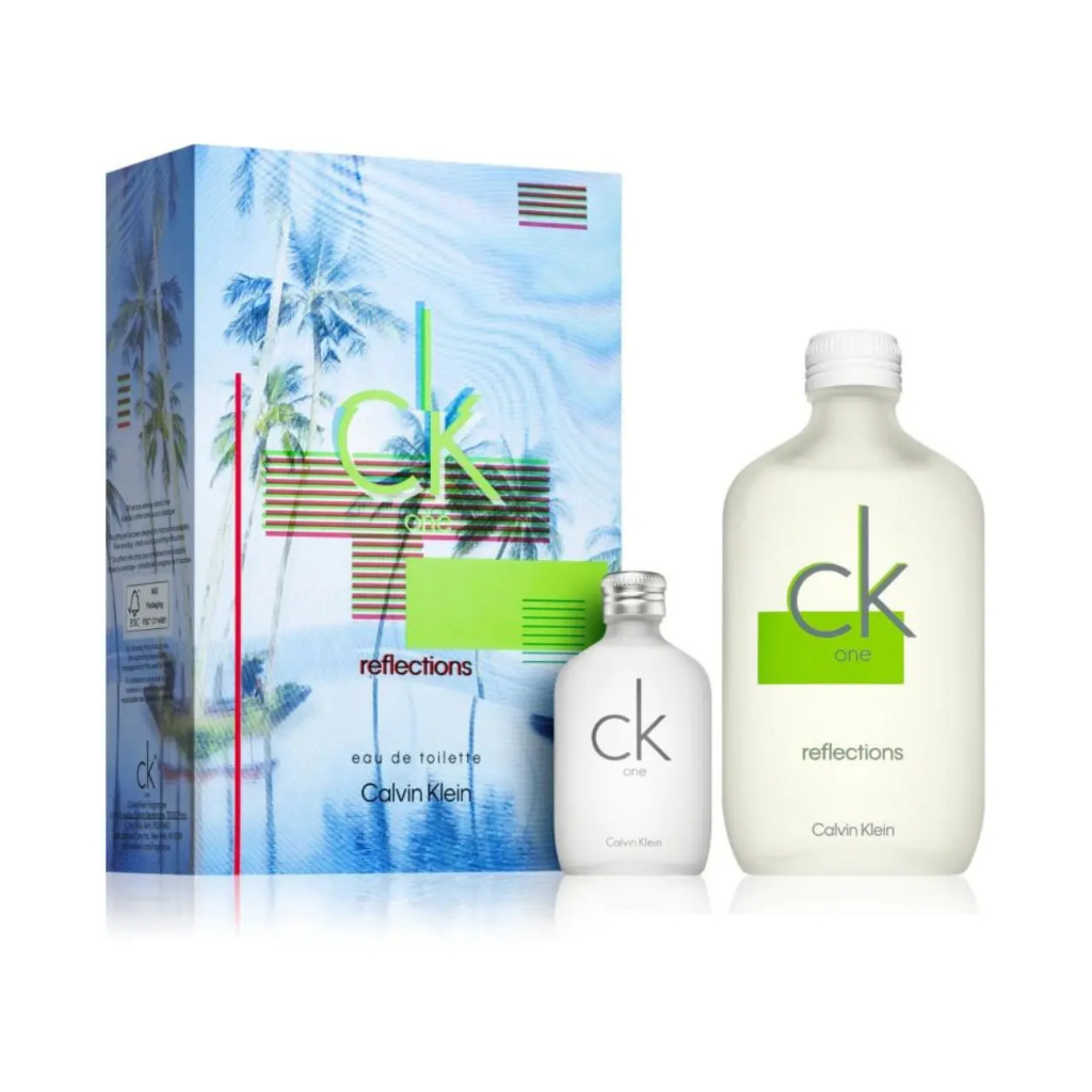 GIFT SET CK ONE Reflections EDT 100 ml. + 15 ml.