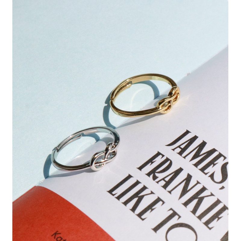 แหวน ivowly - Tie ring แหวนทรงอินฟินิตี้