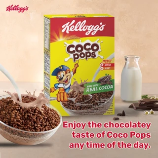 Kellogg's Coco pops เคลล็อกส์ โกโก้ ป็อบส์ 350 กรัม