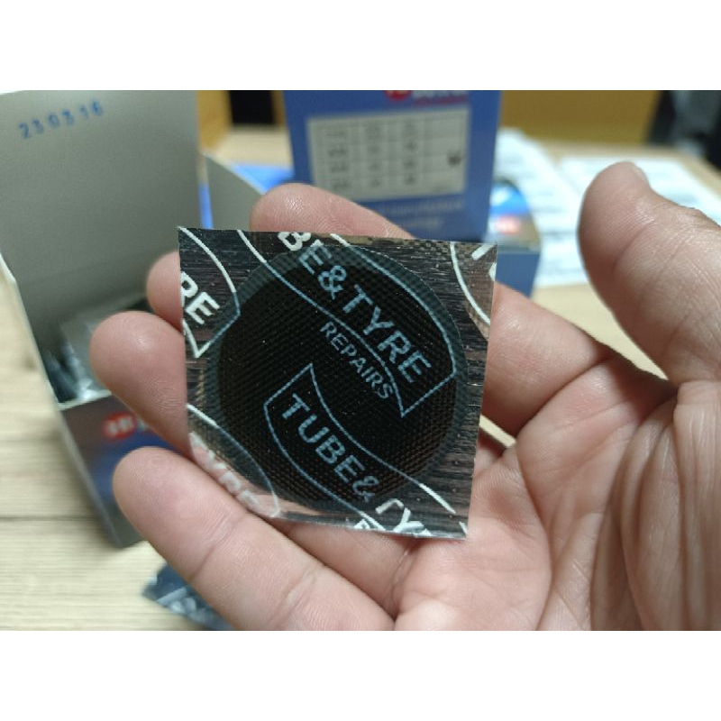 แผ่นปะยางคุณภาพดีA45ขนาด45mm.จำนวน50แผ่น