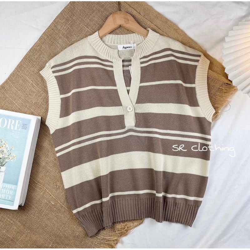 Q88 เสื้อไหมพรมคอจีน ทรงใหญ่ใส่สบายค่ะ