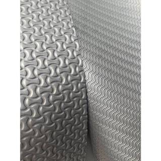 แผ่นยางปูพื้นกันกระแทกสีดำลาย