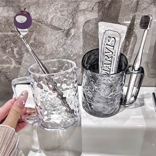 แก้วใส่แปรงสีฟัน 4 สี อุปกรณ์ห้องน้ำ พลาสติ คุณภาพสูง สไตล์โ…