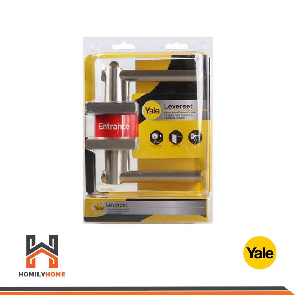 YALE มือจับก้านโยก รุ่น L9117US15 L9112US15 L9127US15 L9122US15 L9127US19 L9122US19 L9137US15 สีสแตน