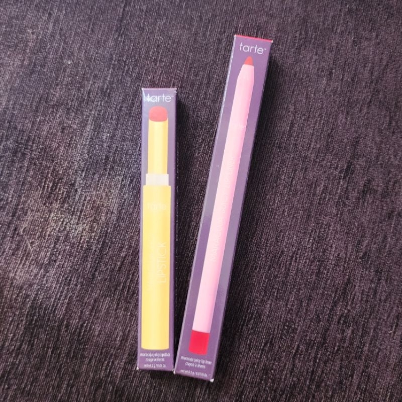 TARTE Maracuja Juicy Lipstick + lip liner