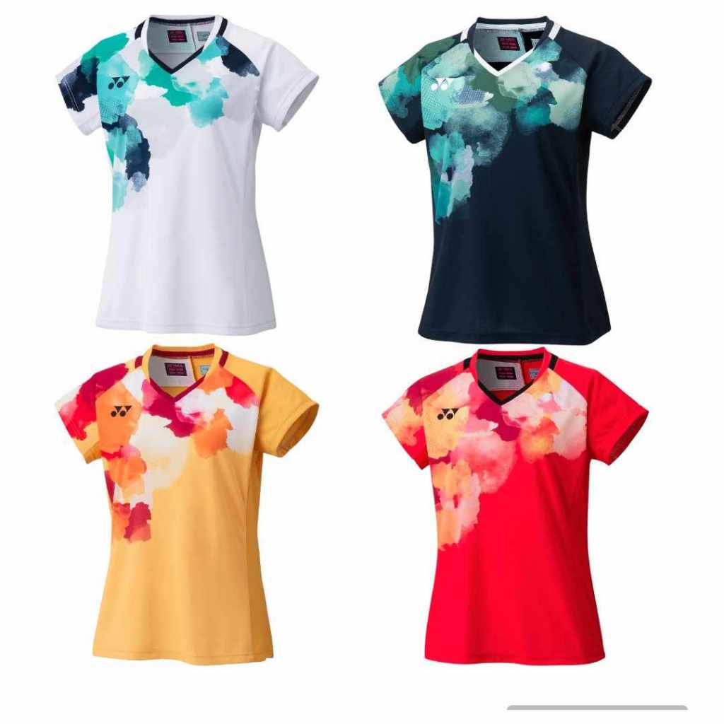 YONEX WOMEN'S T-SHIRT 20706 เสื้อคอกลม ผ้า Polyester มาพร้อมเทคโนโลยี Very Cool Dry เย็นสบายแห้งเร็ว