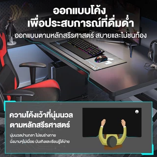 （ส่งจากกรุงเทพ) โต๊ะเล่นเกมส์ 160/140cm โต๊ะคอมพิวเตอร์เกมมิ่ง สำนักงาน โต๊ะขาเหล็ก GamingTable โต๊ะสำหรับอีสปอร์ต