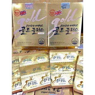 [2 กล่อง] Korea Eundan Vitamin C Gold Plus [30 เม็ด/กล่อง] อึนดัน โกลด์ วิตามินซี