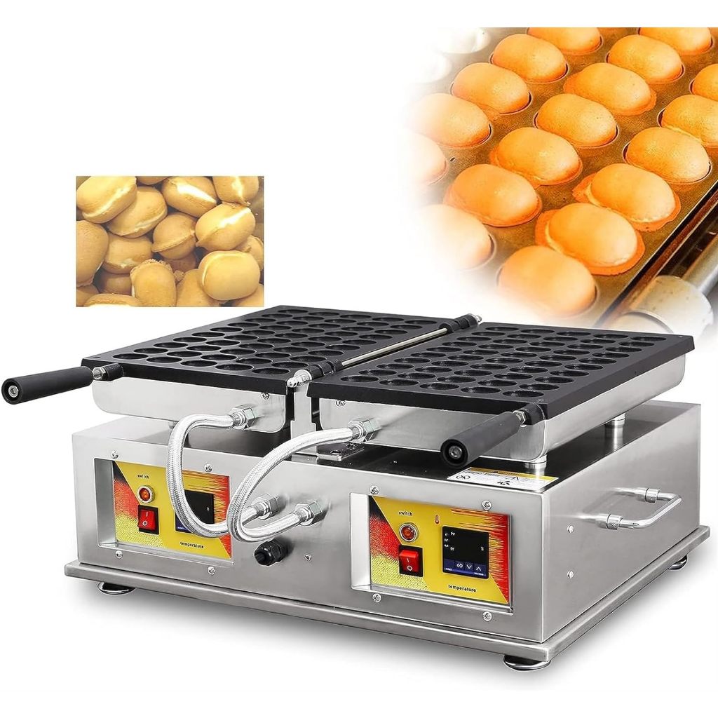 เครื่องทำวาฟเฟิลไข่ Waffle Ball Maker Machine เครื่องทำวาฟเฟิลไฟฟ้า