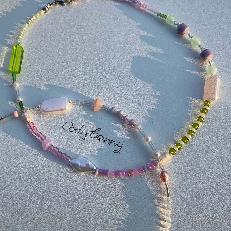 “Pastel necklace” สร้อยคอลูกปัด