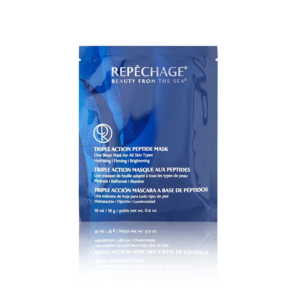 Repechage Triple Action Peptide Mask 5 Sheet Masks/box และ แบ่งขาย 1 ชิ้น