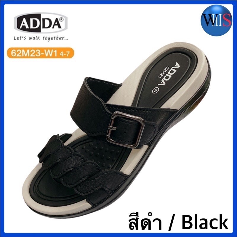 ADDA รองเท้าแตะแบบสวม รุ่น 62M23-W1 / 62M08-W1 / 62M19-W1