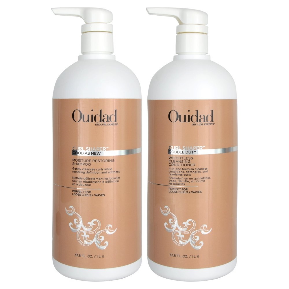 พร้อมส่ง ของแท้ Ouidad Shampoo & Conditioner Duo (2x250ml/1L) (Curl Sharper/Curl Quencher/Advanced C
