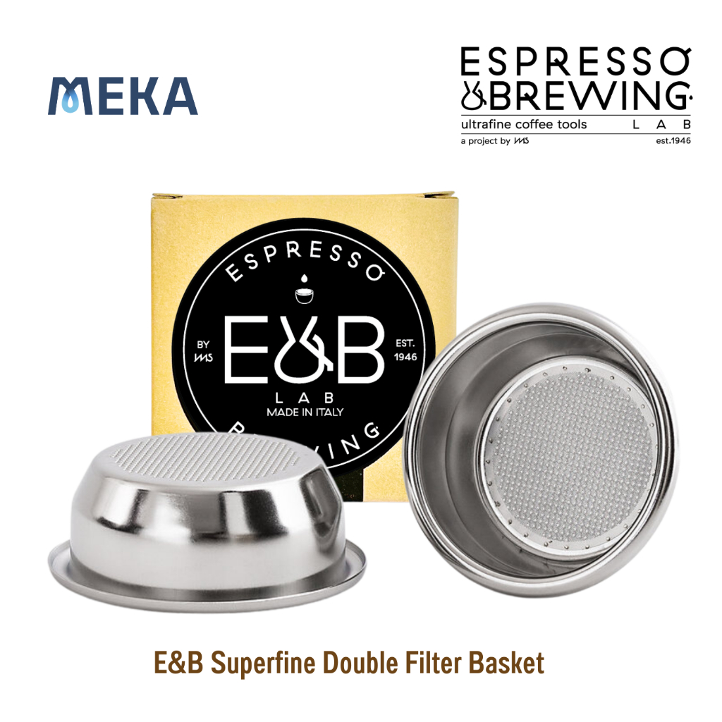 E&B superfine double filter basket 3 ขนาด 16/18/20g