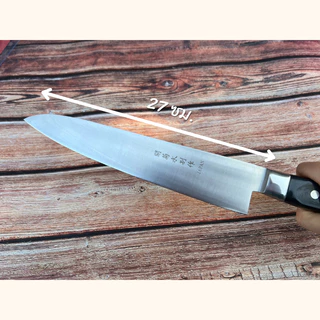 มีดกิวโต (Gyuto knife) มีดเชฟ มีดเชฟญี่ปุ่น มีดทำครัว มีดญี่ปุ่น มีดแล่ปลา มีดแล่ซาซิมิ (ใบมีดยาว 24/27/30 ซม.)