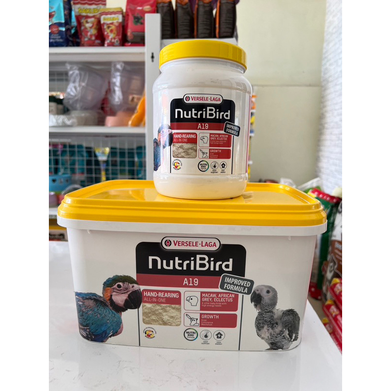 อาหารลูกป้อน Nutribird A21/A19 800g และ 3kg