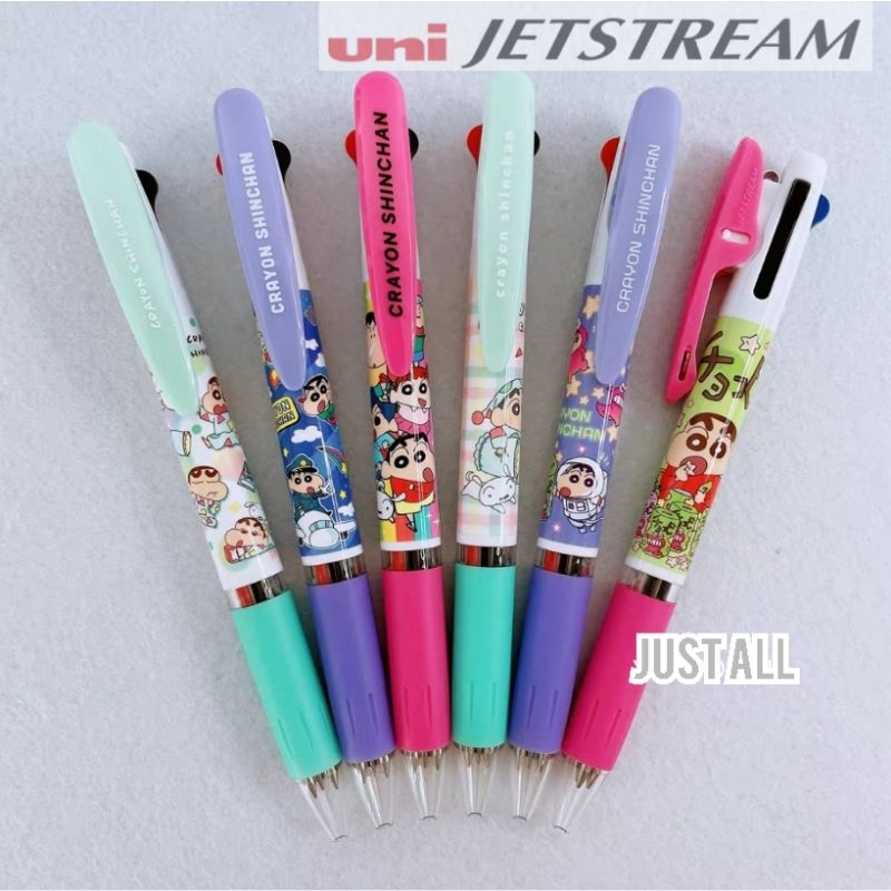 💢ลายใหม่มาเติม💢Uni Jetstream 3in1 Japan ปากกาลูกลื่น 3 สี